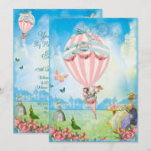 Marie Antoinette Tea van Versailles Lawn Party Kaart (Voorkant / Achterkant)