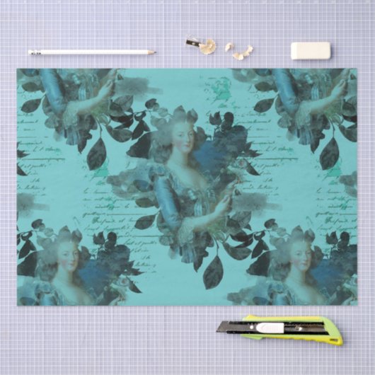 Marie Antoinette Tissue Paper Tissuepapier (Craft)
