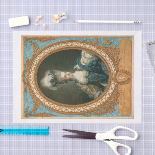 Marie Antoinette Tissue Paper Tissuepapier (Craft)