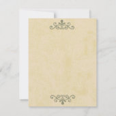 Marie Antoinette ~ Uitnodigingen (Achterkant)