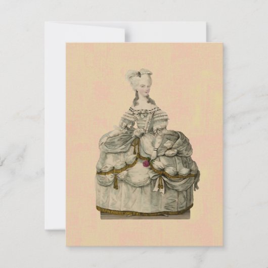 Marie Antoinette ~ Uitnodigingen (Voorkant)