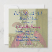 Marie Antoinette ~ Uitnodigingen / RSVP (Achterkant)