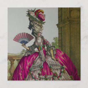 Marie Antoinette ~ Uitnodigingen / RSVP