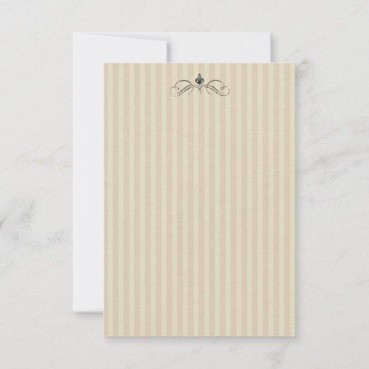 Marie Antoinette ~  Uitnodigingen / RSVP #16 (Achterkant)