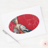 Marie Antoinette Vakantie Stickers (Envelop)