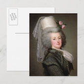 Marie-Antoinette van Habsbourg-Lorraine Briefkaart (Voorkant / Achterkant)