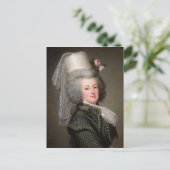 Marie-Antoinette van Habsbourg-Lorraine Briefkaart (Staand voorkant)