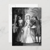 Marie-Antoinette van Habsbourg-Lorraine Briefkaart (Voorkant / Achterkant)