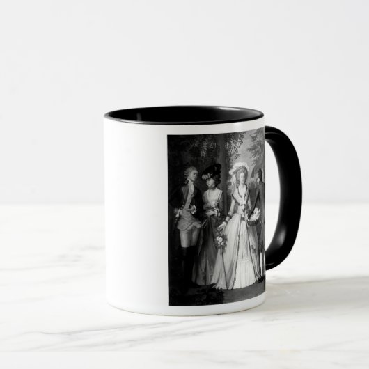 Marie-Antoinette van Habsbourg-Lorraine Mok (Voorkant rechts)