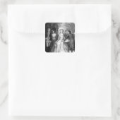 Marie-Antoinette van Habsbourg-Lorraine Vierkante Sticker (Tas)