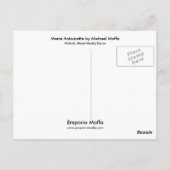 Marie Antoinette van Michael Moffa Briefkaart (Achterkant)