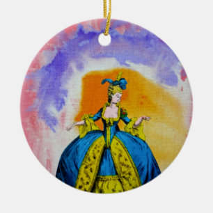Marie Antoinette van Michael Moffa Keramisch Ornament