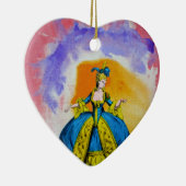 Marie Antoinette van Michael Moffa Keramisch Ornament (Rechts)