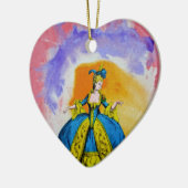 Marie Antoinette van Michael Moffa Keramisch Ornament (Links)