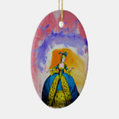 Marie Antoinette van Michael Moffa Keramisch Ornament (Rechts)