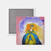 Marie Antoinette van Michael Moffa Magneet (Voorkant / Achterkant)