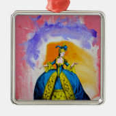 Marie Antoinette van Michael Moffa Metalen Ornament (Voorkant)