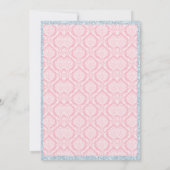 Marie Antoinette Verjaardag Tea Party Kaart (Achterkant)