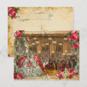 Marie Antoinette Versailles Ball Briefkaarten (Voorkant / Achterkant)