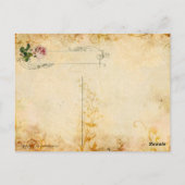 Marie Antoinette Versailles Ball Briefkaarten (Achterkant)