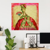 Marie Antoinette Versailles Collectie Lg. Poster (Thuiskantoor)