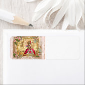 Marie Antoinette Versailles Feest in Roze Etiket (Insitu)