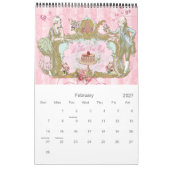 Marie Antoinette Versailles Large 2011 endar Kalender (Feb 2027)