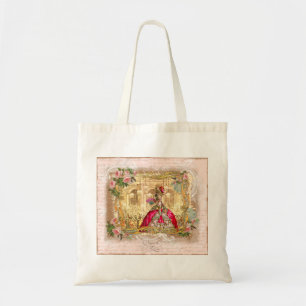 Marie Antoinette Versailles Party Pink Roses Bag Tote Bag