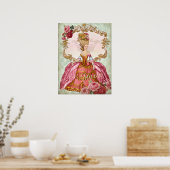 Marie Antoinette Verseilles Queen Print (Keuken)