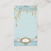 Marie Antoinette Visitekaartjes (Achterkant)