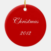 Marie Antoinette voor Kerstmis te Versailles Keramisch Ornament (Achterkant)