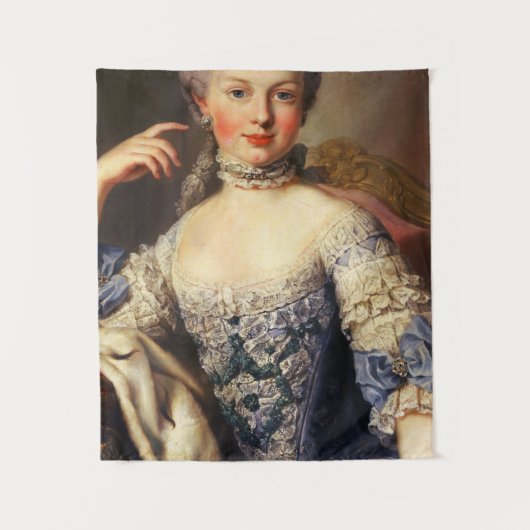 Marie Antoinette Wandkleed (Voorkant)