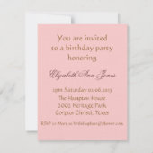 Marie Antoinette White Poodle met Van Kaart (Achterkant)