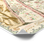 Marie Antoinette White poolkostuum print (Hoek)