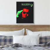 Marie Antoinette with sunglasses Marie-Antoinette Canvas Afdruk (Insitu (Slaapkamer))