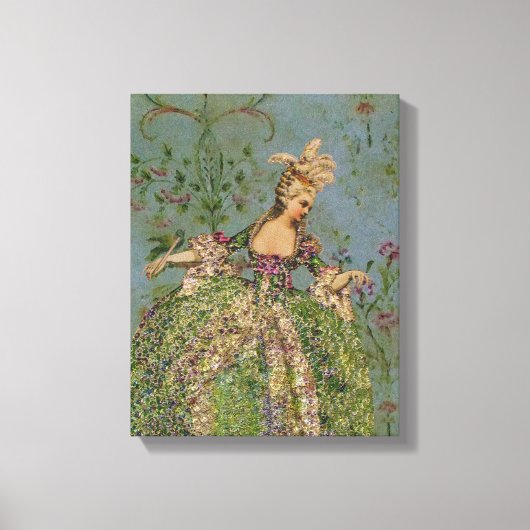 Marie Antoinette ~ Wrapped Canvas #16 (Voorkant)