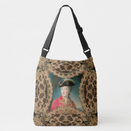 Marie Antoinette Youth Girly Baroque Crossbody Tas