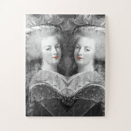 Marie Antoinette, zwart-wit, Legpuzzel