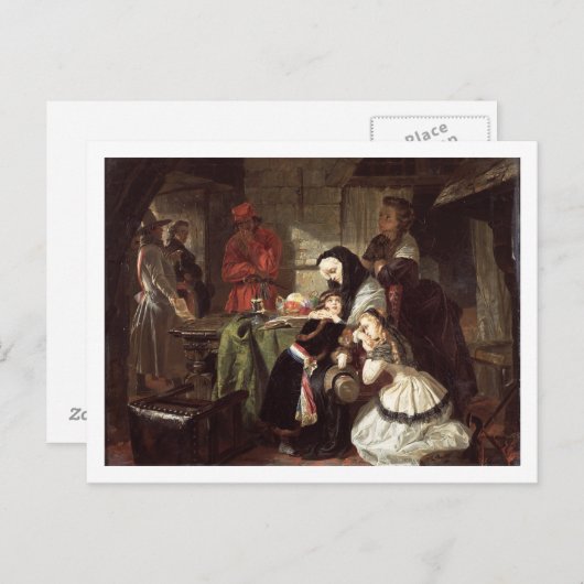 Marie-Antoinette's (1753-93) Final Adieu to the Da Briefkaart (Voorkant / Achterkant)