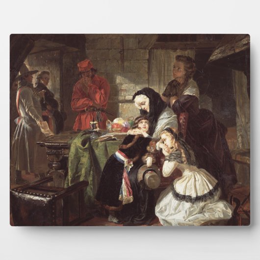 Marie-Antoinette's (1753-93) Final Adieu to the Da Fotoplaat (Voorkant)
