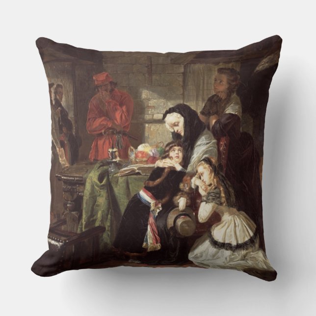 Marie-Antoinette's (1753-93) Final Adieu to the Da Kussen (Voorkant)