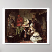 Marie-Antoinette's (1753-93) Final Adieu to the Da Poster (Voorkant)