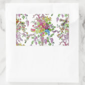 Marie Antoinette's Boudoir Rechthoekige Sticker (Tas)