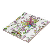 Marie Antoinette's Boudoir Tegeltje (Zijkant)