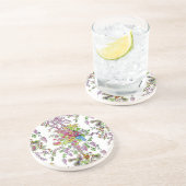 Marie Antoinette's Boudoir Zandsteen Onderzetter (Zijkant)