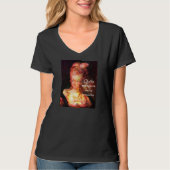 Marie Antoinette's-Let ze op cake T-shirt (Voorkant)