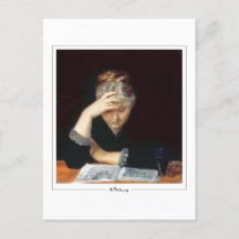 Marie Bashkirtseff #22 - Kunstend Briefkaart