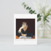 Marie Bashkirtseff #22 - Kunstend Briefkaart (Staand voorkant)