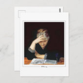 Marie Bashkirtseff #22 - Kunstend Briefkaart (Voorkant / Achterkant)