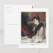 Marie Bashkirtseff #4 - Kunstpostkaart Briefkaart (Voorkant / Achterkant)